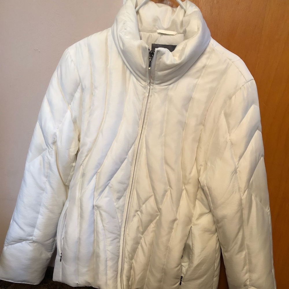 Women’s white coat